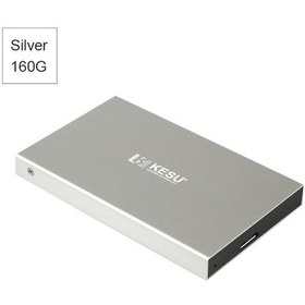 Resim Taşınabilir Usb 3.0 Harici Disk 160gb - Fotoğraf, Video, Müzik Depolama - Windows/mac Uyumlu - Gümüş Renk 