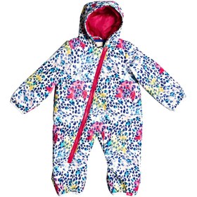 Resim Roxy Kız Çocuk Snowboard Tulumu Rose Jumpsuit I Snsu Beyaz 