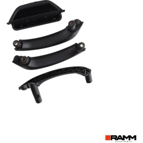 Resim Ramm Bmw X3 F25 2010-2017 Kapı Kolu Kaplaması Seti - Değiştirilebilir - Siyah 