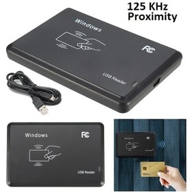 Resim 125 Khz Proximity Kart Okuyucu Usb Rfıd Reader 