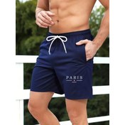 Resim Erkekler için Hızlı Kuruyan Atletik Şortlar - İpli Bel, Esnek Olmayan Polyester Spor Yüzme Mayo Antrenman ve Plaj İçin - Makinede Yıkanabilir Aktif Yaşam Giyim 