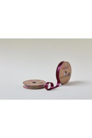 Resim Kahi-zai Biye Saten Katlı 075 Mürdüm 2 cm 25 Metre %100 Polyester 