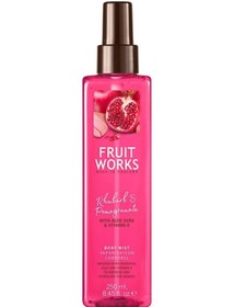 Resim Fruit Works Rhubarb Pomegranate Vücut Spreyi 250 ML 