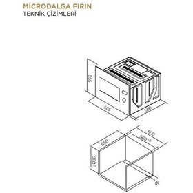 Resim Ukinox Nano X 20 LT Mikrodalga Fırın 