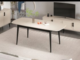 Resim Prime Açılır Yemek Masası - Kumtaşı/siyah Ayak Çok Renkli 