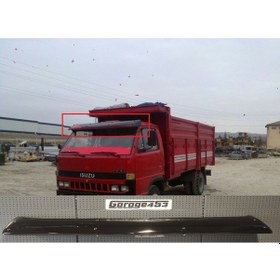 Resim 449 - Eskı Isuzu Ön Cam Güneşliği Mika Parlak Siyah Garage453 