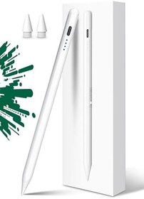Resim NovStrap Apple iPad Air 11 M2/M3 ile Uyumlu Dokunmatik Tablet Kalemi DZ900 Gen3 Stylus Pencil Avuç İçi Reddi 2 Adet Yedek Uç 