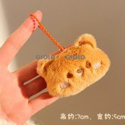 Resim Silver1 Karikatür Küçük Hediye Peluş Bebek Kolye Anahtarlık Çanta Kolye Aksesuarları (Yurt Dışından) 