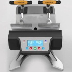 Resim Freesub ST-210 2'li Kupa (Bardak) Transfer Baskı Presi 220 V Gri Renk ile Hızlı Baskı 