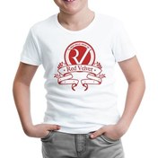 Resim Lord T-Shirt Red Velvet - Logo Beyaz Çocuk Tshirt 