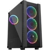 Resim Seclife SLC-G7020 500W (4xdual-Ring Fan) Gaming Kasa 