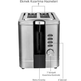 Resim Awox Red Slice Ekmek Kızartma Makinası 