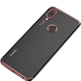 Resim Gpack Huawei Nova 3i Kılıf Colored Silicone Yumuşak Lazer Görünüm Siyah 