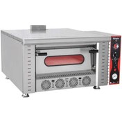 Resim HİMAKSAN Tek Katlı Pizza Fırını Tüplü 4 Pizza 