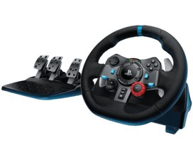 Resim LOGITECH G G29 PS5, PS4, PS3 ve PC ile Uyumlu Driving Force Yarış Direksiyonu - Siyah 