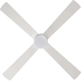 Resim Alsanfan Pilot Beyaz Aydınlatmalı Uzaktan Kumandalı Tavan Vantilatörü 