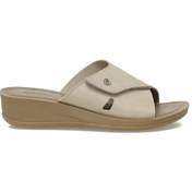 Resim Polaris 609008.z5pr Bej Kadın Dolgu Topuk Terlik 000000000102037391 Bej 