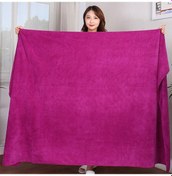 Resim 200x100 Güzellik Salonu Banyo Havlusu Ve Yüz Havlusu Masaj Çabuk Kuruyan Özel Büyük Havlu Kalın Mikrofiber Emici Yumuşak Buharda Çekme 