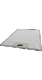 Resim Populer Simfer Uyumlu Davlumbaz 26,2X30,5 cm Arka Ara 12,5 cm Aspiratör Filtresi 