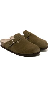 Resim Kadın Terlik Rıva G105944 Genuins Velour Kaki 