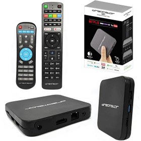 Resim UYDU ALICI ANDROİD 9.0 TV BOX NETFLİX WİFİ BLUETOOTH ETHERNET SD 4K 4GB RAM 32GB HAFIZA DREAMSTAR-A4 