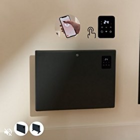 Resim Aeon AL1000A Elektrikli Panel Konvektör Isıtıcı WiFi 1000 W Antrasit 