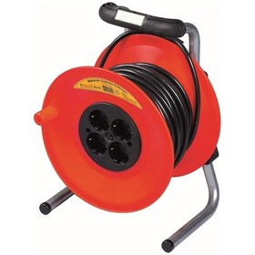 Resim İzeltaş Makaralı Uzatma Kablosu Ayaklı 25mt 