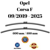 Resim Opel Corsa F 2019 2020 2021 2022 2023 2024 2025 Uyumlu Ön Cam Silecek Süpürgesi Takımı 600/400mm Silbak Sb2416c 
