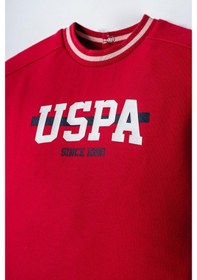 Resim U.s. Polo Assn Erkek Bebek 2 Li Şort T-şhirt Takım Kırmızı-2338 Kırmızı 