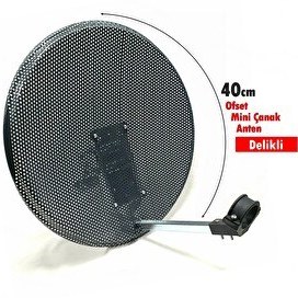 Resim Antenci 40 CM Delikli Ofset Mini Çanak Anten 