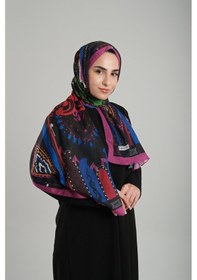 Resim Giverny Şarabi Desenli Şal Kesik Elyaf Pamuksu Etnik Dijital Baskılı 202124 08 Şarabi 