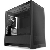 Resim Nzxt H Series H3 Flow CC-H31FB-01 Matx Siyah Gaming (Oyuncu) Kasası 