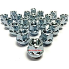 Resim Focus Bijon Somunu Krom Yüksüklü Açık Tip 20 Adet 19Mm 