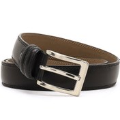 Resim Men's Black Leather Belt Derimod