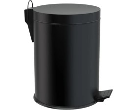 Resim FKN Pedallı Siyah Çöp Kovası 