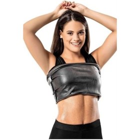 Resim Kadın Sweet Sweat Termal Sauna Pro Atlet Sauna Etkili Siyah 
