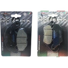 Resim Yamaha R 25 Ön Ve Arka Fren Balata Takım Rms Rm33 
