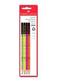 Resim Faber-Castell Kurşun Kalem Formül Blisterli 4 Lü 5504 119140 