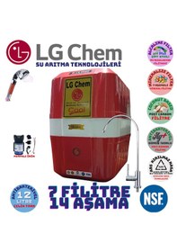 Resim Lg Chem Cool Krmz Byz 12 Lt 7fl 14 Aşama Pompalı Su Arıtma Cihazı 