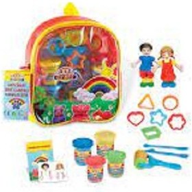 Resim irt Çantalı Hamur Set 2 Asortili Oyun Hamuru 