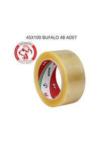 Resim Vege Aslan Koli Bandı 45 MM X100 M Şeffaf 24 Adet 
