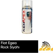 Resim KEMAPEX Fiat Egea Rock Siyah Rötüş Sprey Boya 400Ml 