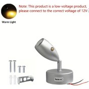 Resim Honeybeeshop 1 Adet Simli 3w Sıcak Işık Mryc Rv Göğüs Boyunlu Led Okuma Lambası Dokunmatik Kontrollü 3 Renk Ayarlanabilir Aydınlatma Siyah Kehribar Gri Karartılabilir Duvara Monte Edilebilir Lamba Kamp Seyahat Yatak Yanı Kullanımı Dc12 24v Kablolama 