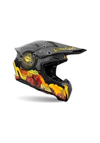 Resim Airoh Twist 3 Adventure Kask Sarı Mat Siyah 
