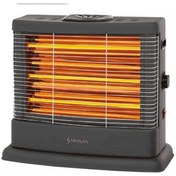 Resim Minisan Ms-2100 Quartz 2100 W Buharlı Midi Isıtıcı Koyu Gri 