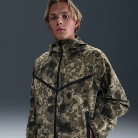 Resim Nike Tech Fleece Erkek Kamuflaj Sweatshirt 