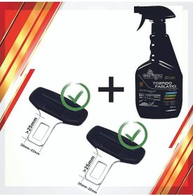 Resim Araç- Oto Kemer Başlığı 2 Adet + Torpido Parlatıcı Temizleyici S 