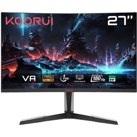 Resim Koorui 27E6CA 27" 1 MS 180 Hz Full HD Curved VA LED Monitör 