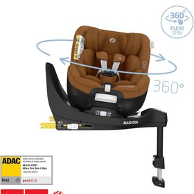Resim Maxi-Cosi Mica Pro Eco I-Size ADAC'lı İsofix'li 360 Dönebilir Yatabilir 0-18 Kg Bebek Oto Koltuğu Authentic Cognac 