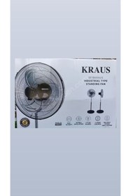 Resim Kraus 3in1 18” Metal Pervaneli Sanayi Tipi Ayaklı Vantilatör 90W 